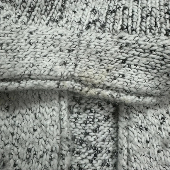 Caslon Heathered Gray Long‎ Chunky Knit Cardigan - Picture 4 of 4